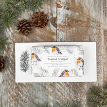 Load image into Gallery viewer, Toasted Crumpet Christmas (Robin &amp; Eucalyptus Pure) 190g Soap Bar
