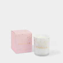 Load image into Gallery viewer, Katie Loxton Sentiment Candle  | Season To Sparkle |  Sweet Vanilla &amp; Salted Caramel
